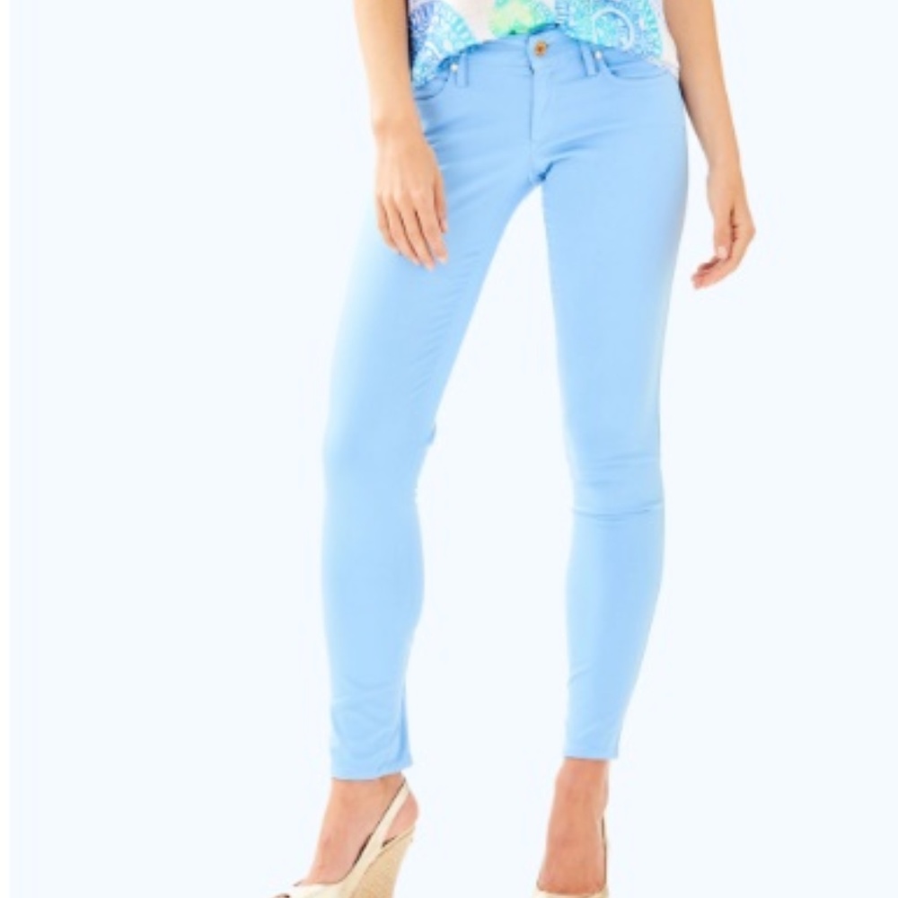Lilly Pulitzer Worth Skinny Jeans - Blue